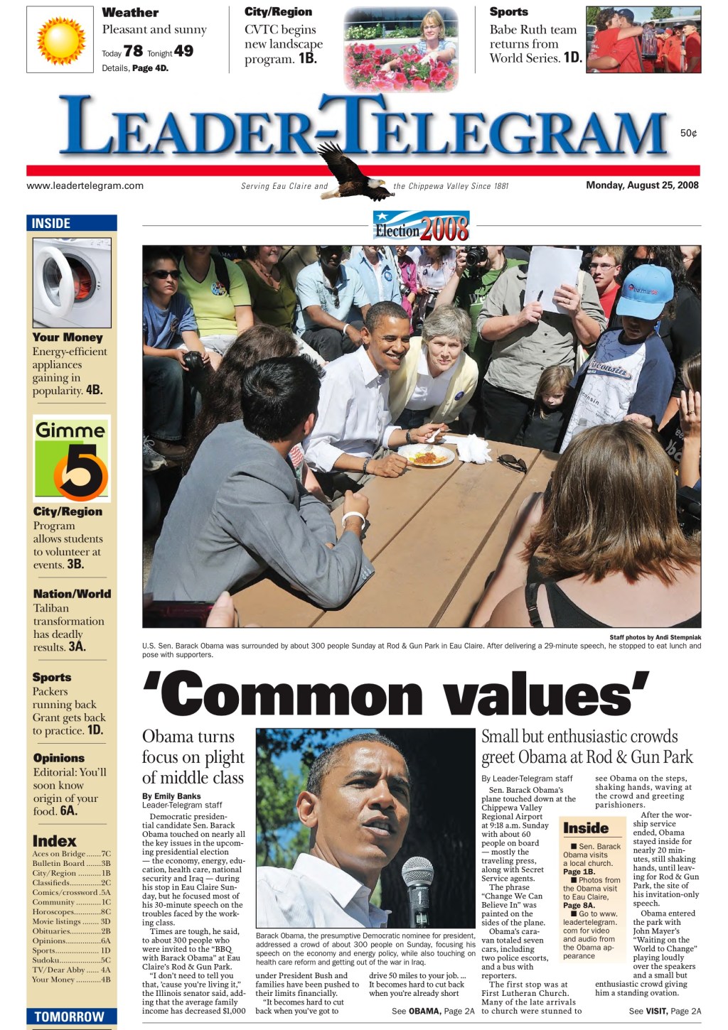 Banks L-T Obama campaign